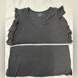 Time and Tru XXXL/3CG (22) grey sleeveless shirt